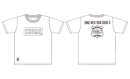 CHUMS × NAC<br />コラボ塗り絵T-Shirts